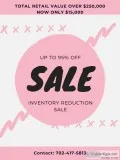 Wedding Inventory Reduction Sale