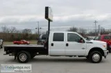 2015 Ford F-350 Crewcab DRW Flatbed 4x4 1 owner 10890