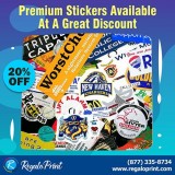 Premium Stickers Available At 20% Discount - RegaloPrint