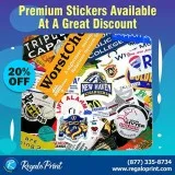 Premium Stickers Available At 20% Discount - RegaloPrint