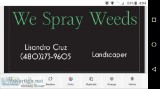 Weed Spraying