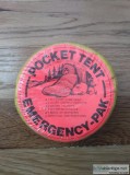 Emergency Survival Pac and Pocket Tent