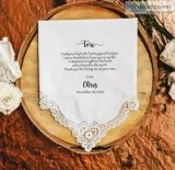 Best Personalized wedding handkerchiefs for Bride and Groom