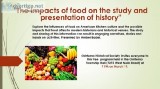 Impact of Food on the Study and Presentation of History