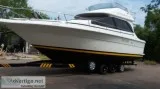 SEARAY SEDAN BRIDGE 300 1989 WITH THE TRAILER 6 BRANNY NEW TIRES