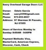 Saory Overhead Garage Doors LLC