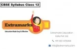 CBSE Syllabus Class 12