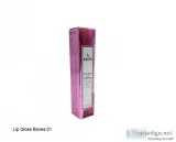 Custom lip gloss boxes