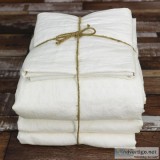 Buy Linen Sheets Set Chalk From Linenshed Australia