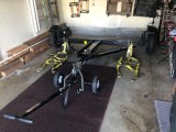 Car tow trailer and tow dolly