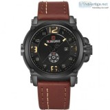 Premium Leather Strap Waterproof Wristwatch