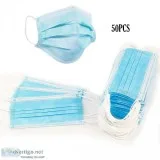 Blue Disposable Medical Salon Professional Ear loops Face Flu 3 
