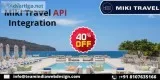 Up to 40% off on Miki Travel API Integration
