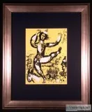 The Circus (in Yellow) Original 1960 Color  Lithograph by Marc C