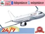 Take fast air ambulance in guwahati with
