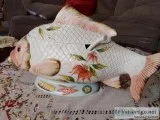 22&quot Soup Tureen Koi by Zanolli