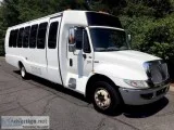 2008 International International 3200 Shuttle Bus w Rear Luggage