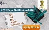 UPSC Exam Notification 2020 &ndash2021 CDS IAS ESE IESISS Exam D