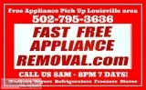 Fast Free Appliance Removal