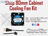 Shop 80mm Cabinet Cooling Fan Kit At Gardteconline