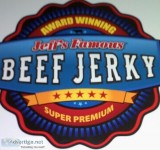 Best Beef and Bacon Jerky delivered to your Office