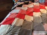 Handmade patchwork quilt