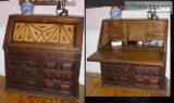 Spanish Colonial antique slantfront desk