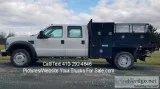 2009 Ford F-450 Crew Cab Diesel 4x4 Flatbed Truck