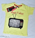 Digital Magic Tshirt for Kids Multicolor 100 cotton