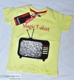 Digital Magic Tshirt for Kids Multicolor 100 cotton