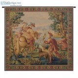 FALCON BELGIAN TAPESTRY WALL HANGING