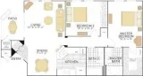 2br - 942ft2 - California Living Resort Style Amenities Mediterr