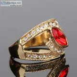 Luxury Antique Sunflower Ring Size 7 8