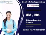 Fee Structure of MBABBADistance MBABBA Admission in india