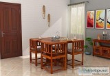 SALE Get Upto 55% OFF on 4 Seater Dining Table Set in Gurugram