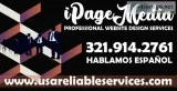 Professional Website Design. Hablamos Espa&ntildeol.