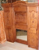 Hand Crafted Teak Fireplace Mantel
