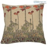 CHAMP ART NOUVEAU FRENCH TAPESTRY CUSHION
