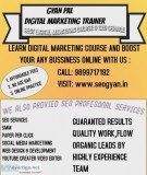 Learn Digital Marketing and Earn Online