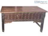 Antique Long Table Bench Amazing Brown Wooden Coffee Table