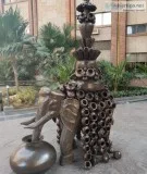Heaven and Earth Sculpture art by Neeraj Gupta