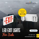 Buy LED Exit Signs Emergency Lights At Affordable Price