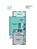 1br - 700ft2 - Clubhouse Ceramic Tile Covered Parking