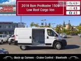Used 2019 RAM ProMaster 1500 Low Roof Cargo Van for Sale in San 