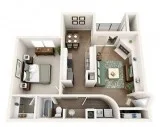 1br - 760ft2 - Washer and Dryer Connections Close to Public Tran