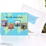 Personalised Romantic Time Travel Magnet