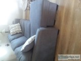 New couch with reversible chase