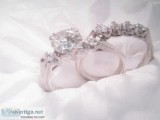 Diamond Engagement Ring and Wedding Ring Set