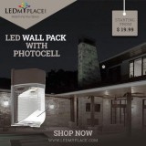 Outdoor LED Wall Packs With Photocell At Best Price