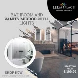LED Bathroom Vanity Mirror With Lights